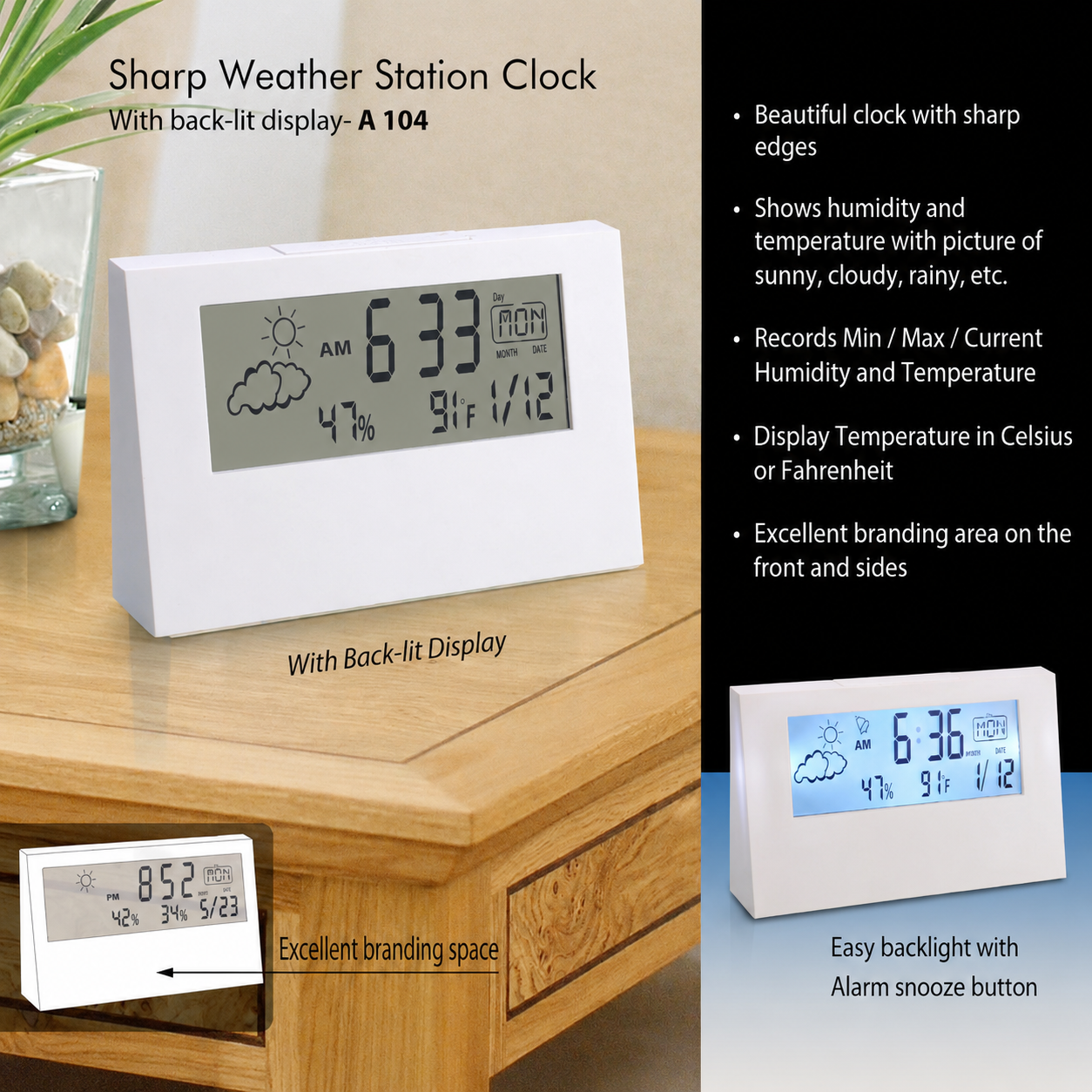 Table Clock 104