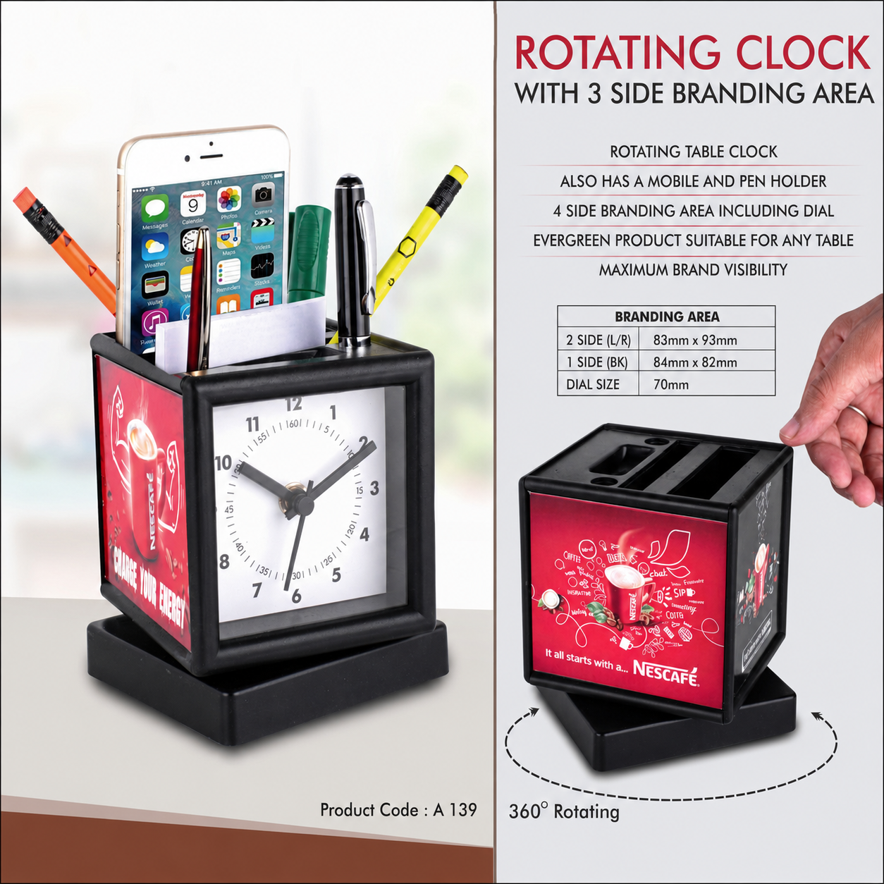 Table Clock 139