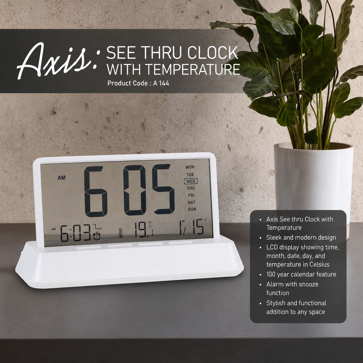 Table Clock 144