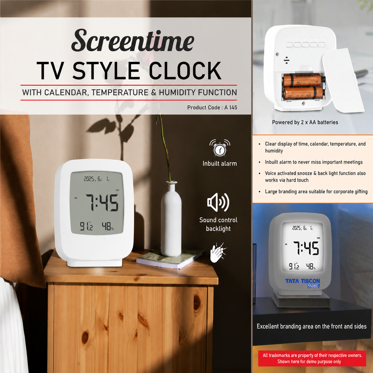 Table Clock 145