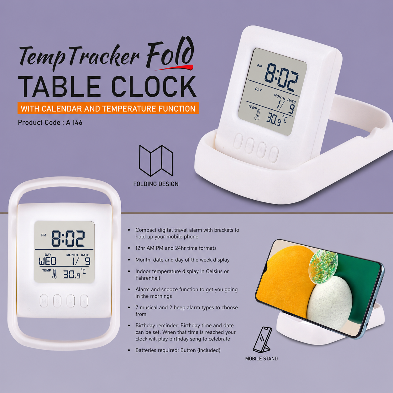 Table Clock 146