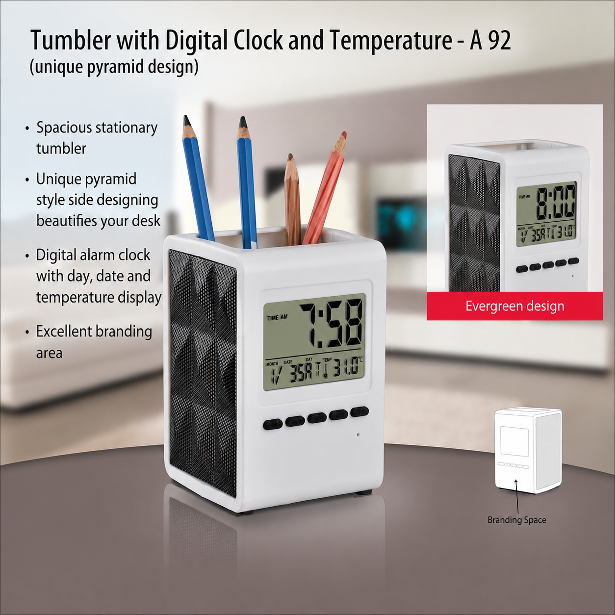 Table Clock 092