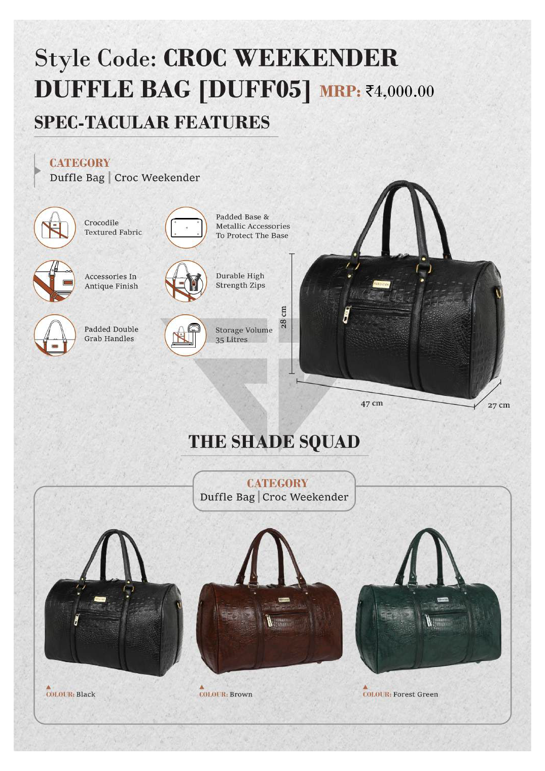 Fur Jaden Bag 38