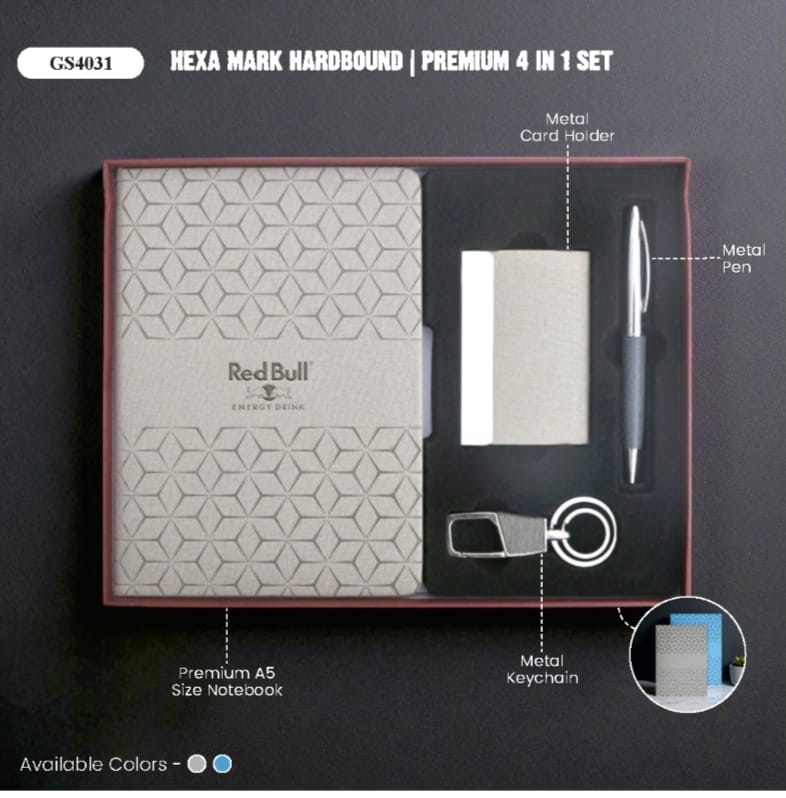 Hexa Mark Hardbound | Premium 4-in-1 Set