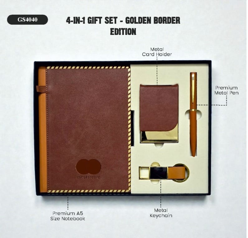 4-in-1 Gift Set - Golden Border Edition