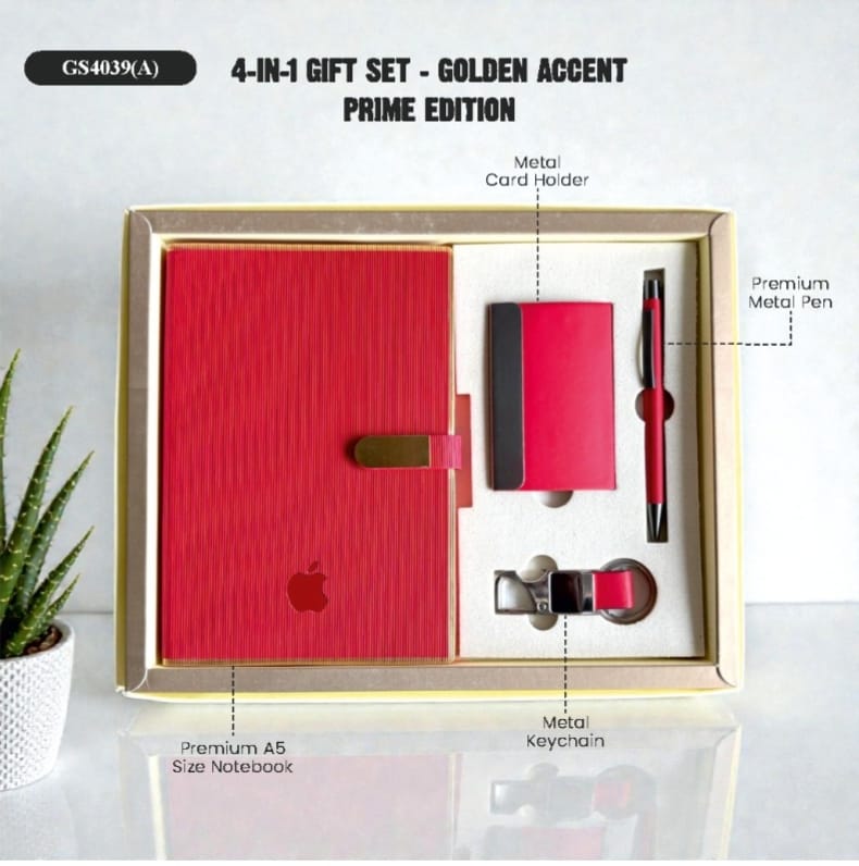 4-in-1 Gift Set - Golden Accent Prime Edition