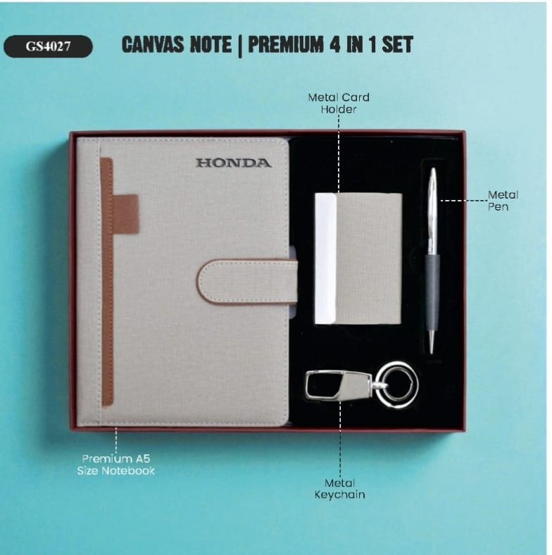 Canvas Note | Premium 4-in-1 Set