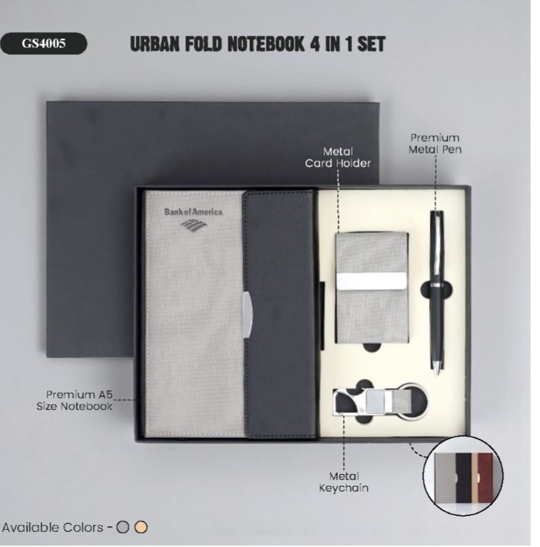 Urban Fold Notebook 4-in-1 Set