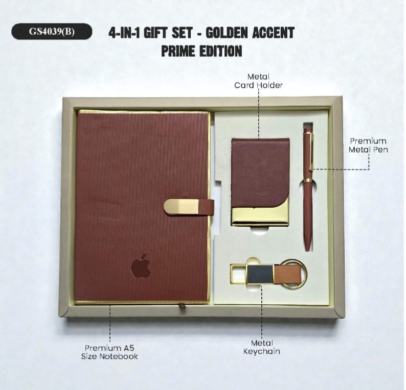 4-in-1 Gift Set - Golden Accent Prime Edition
