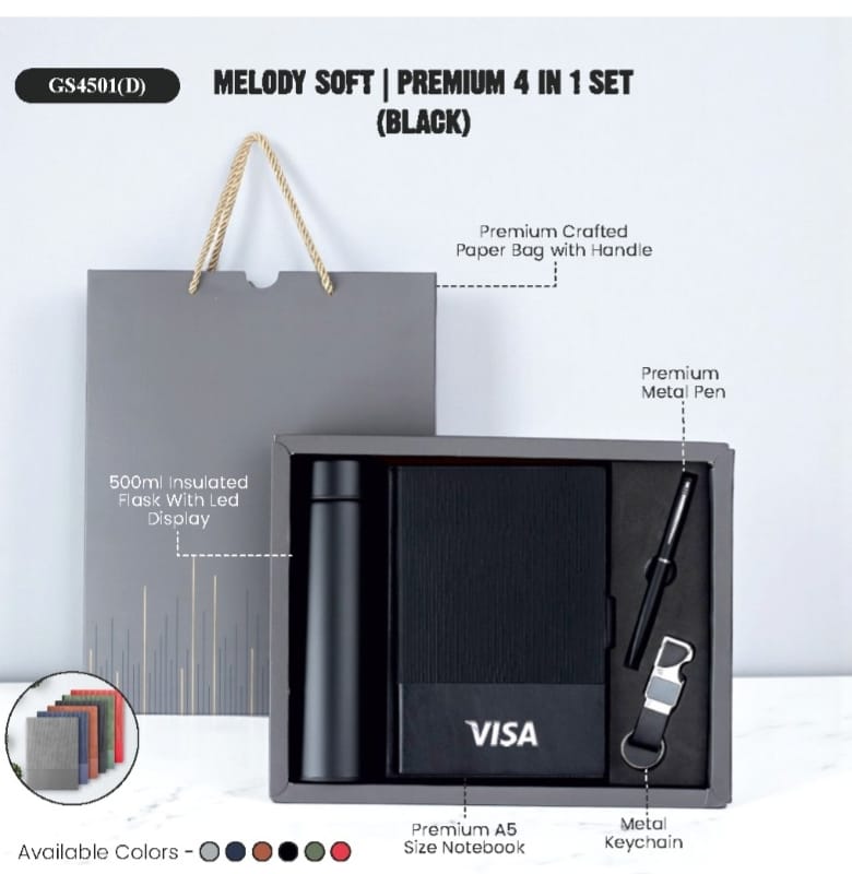 Melody Soft | Premium 4-in-1 Set (Black)
