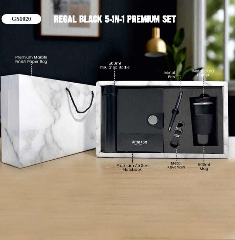 Regal Black 5-in-1 Premium Set