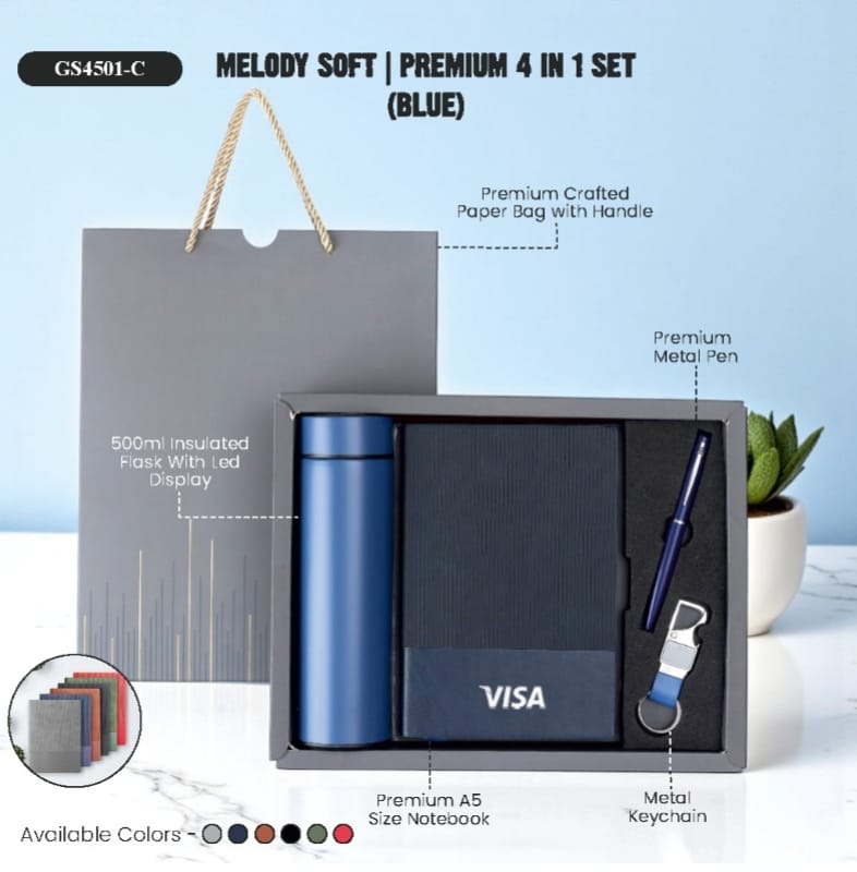 Melody Soft | Premium 4-in-1 Set (Blue)