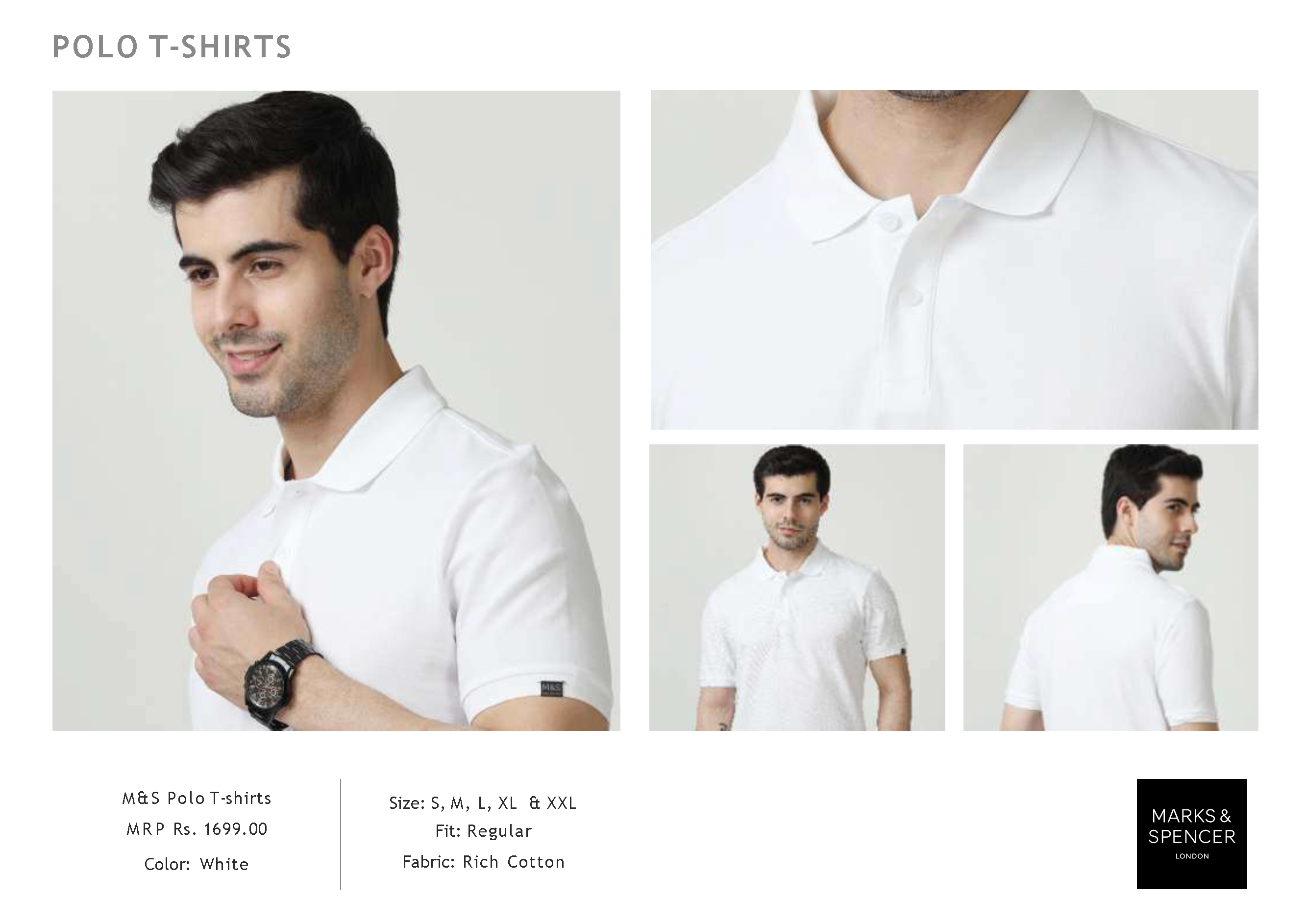 Marks & Spencer Polo T-Shirt 12