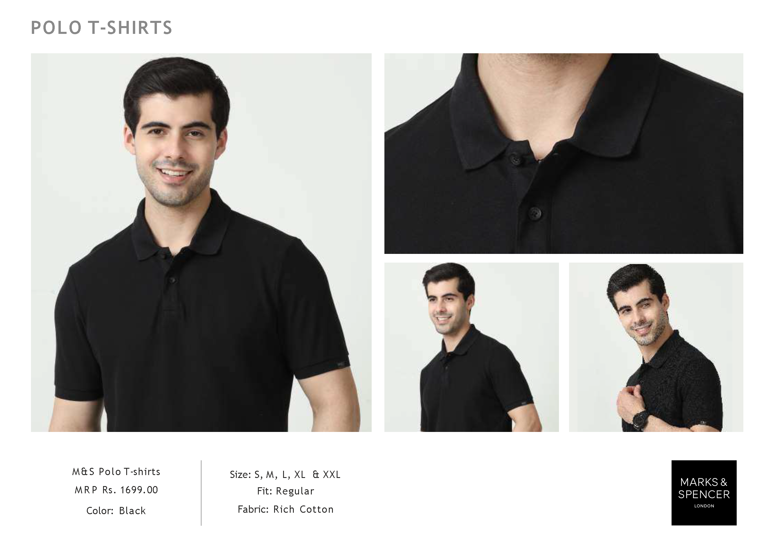 Marks & Spencer Polo T-Shirt 14