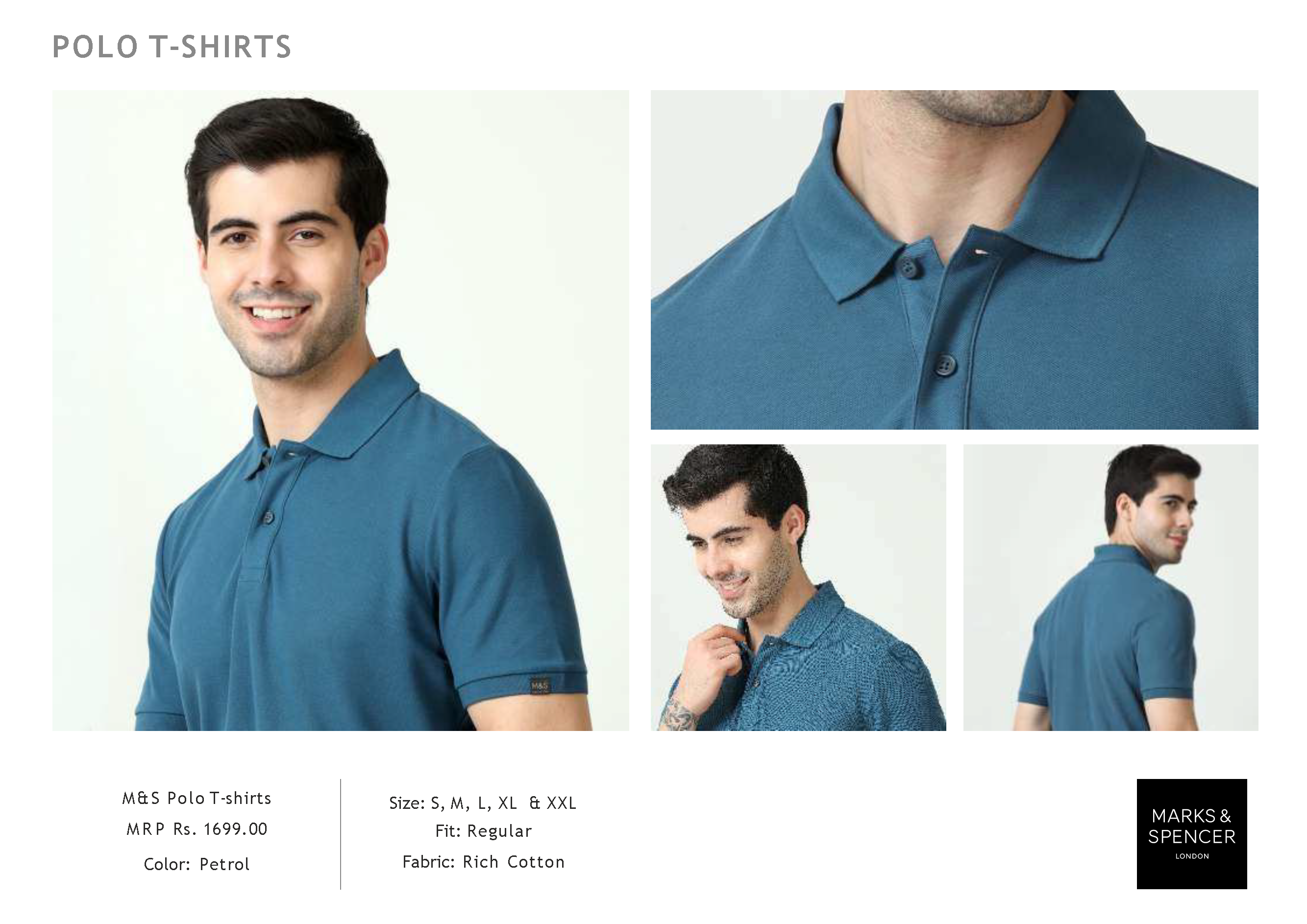 Marks & Spencer Polo T-Shirt 16