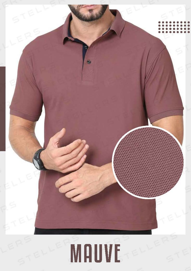 Polo T-Shirt – Mauve