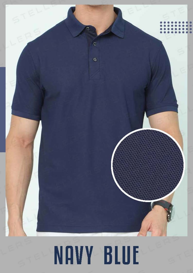 Polo T-Shirt – Navy Blue