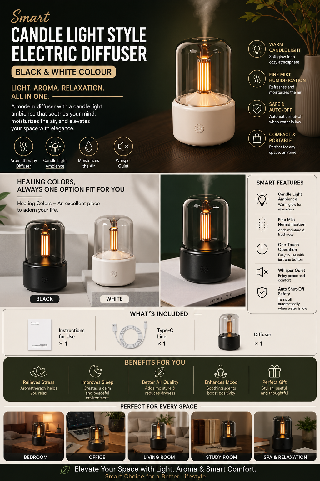 Candle Lite Diffuser