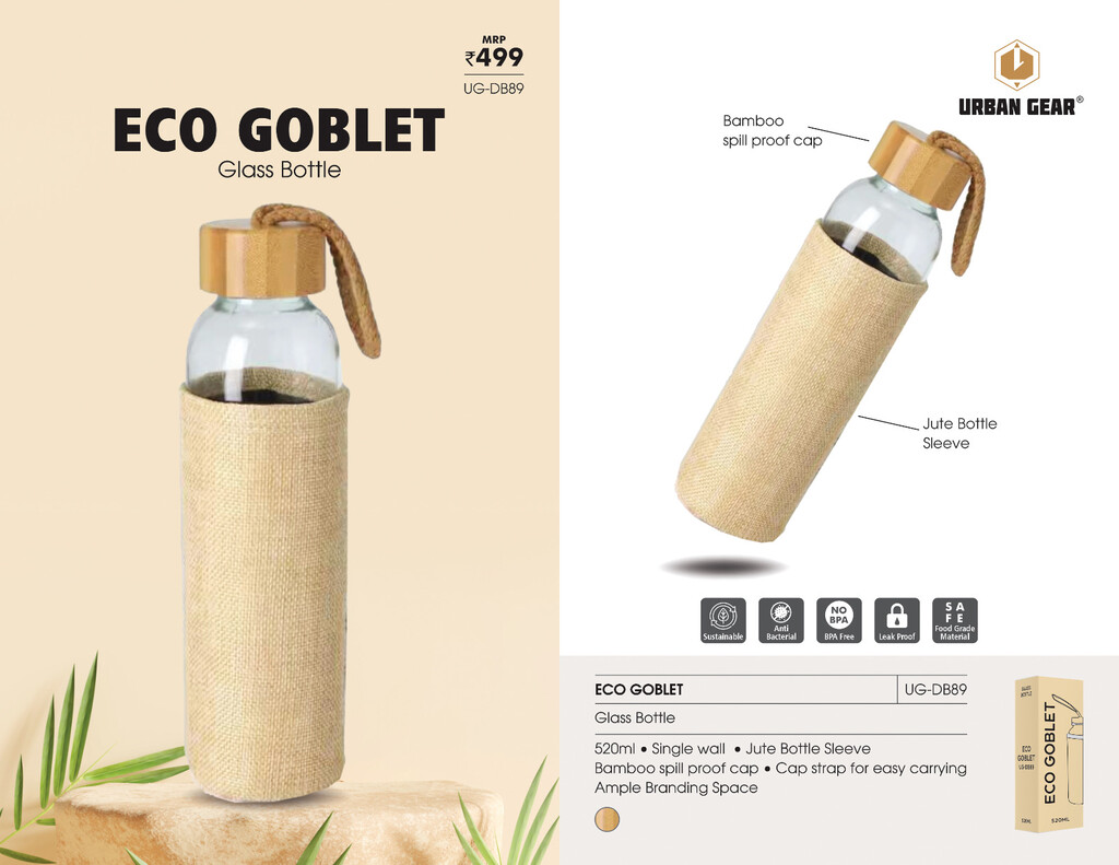 Eco Goblet - Borosilicate