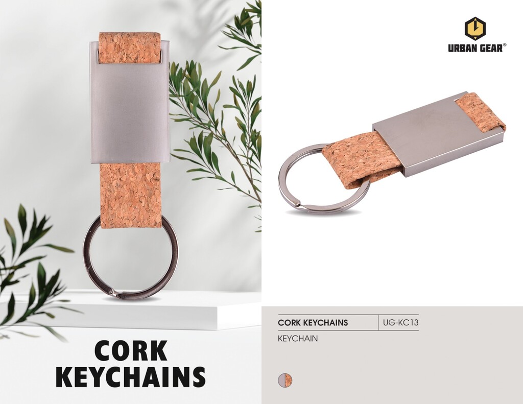 cork keychain